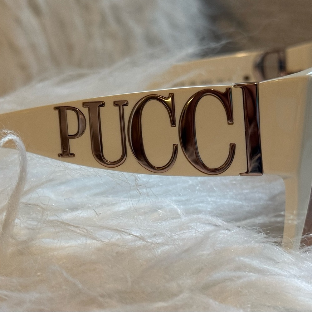 Pucci Cream Sunglasses